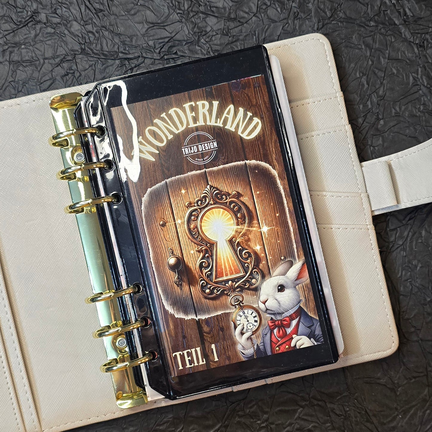 Wonderland Teil 1 Klappkarte A6