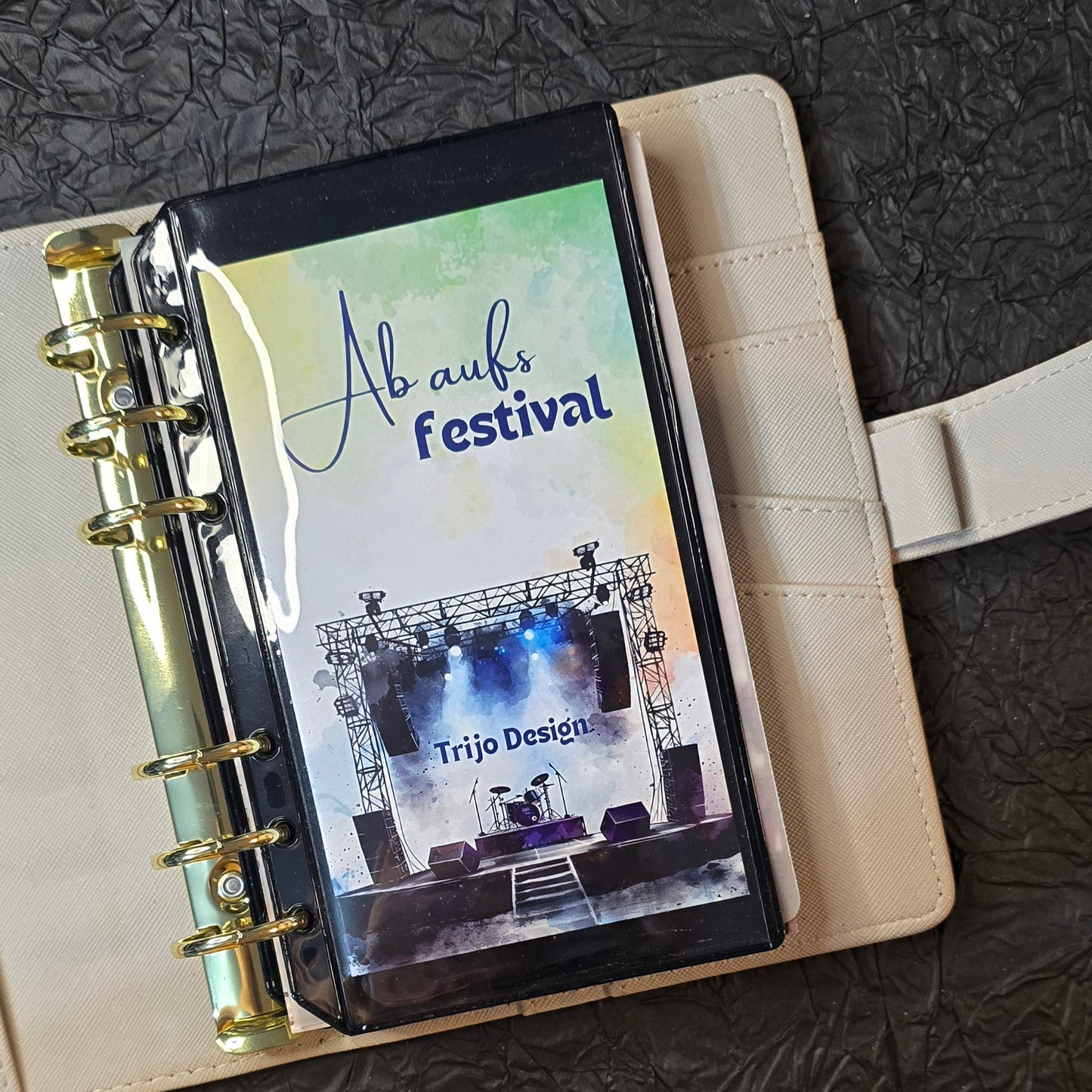 Ab aufs Festival Klappkarte A6