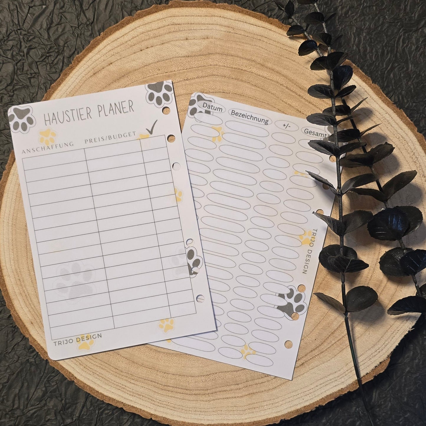 Haustier Planer - Katze A6