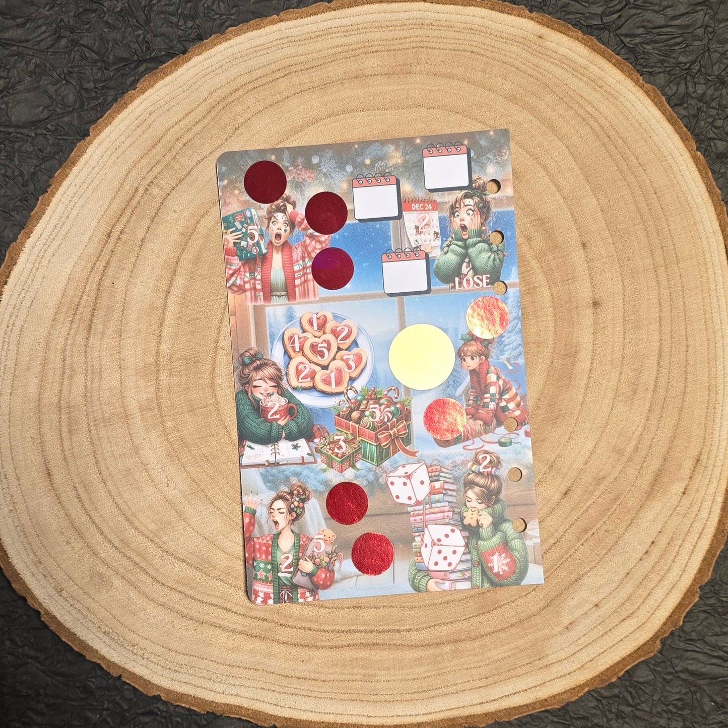 Christmas Chaos Mini-Jahreschallenge A6 Mix-Challenge