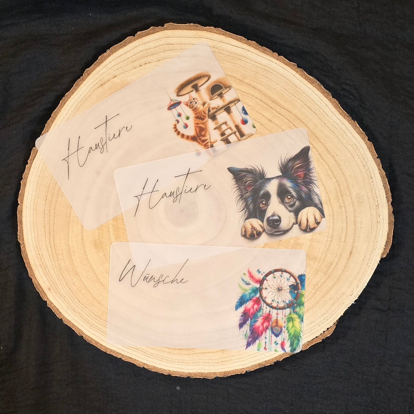 Dashboards Transparent laminiert matt A6 Themen