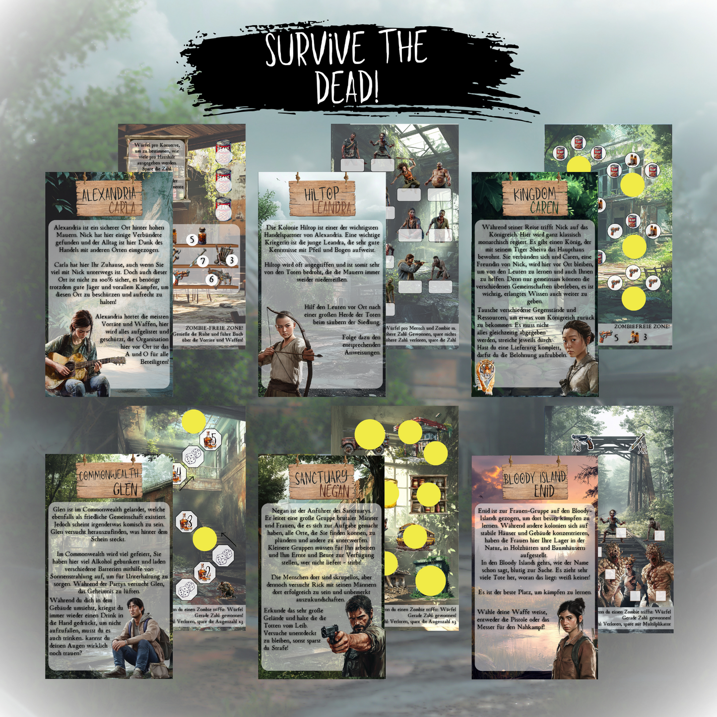 Survive the Dead Spar-Set A6