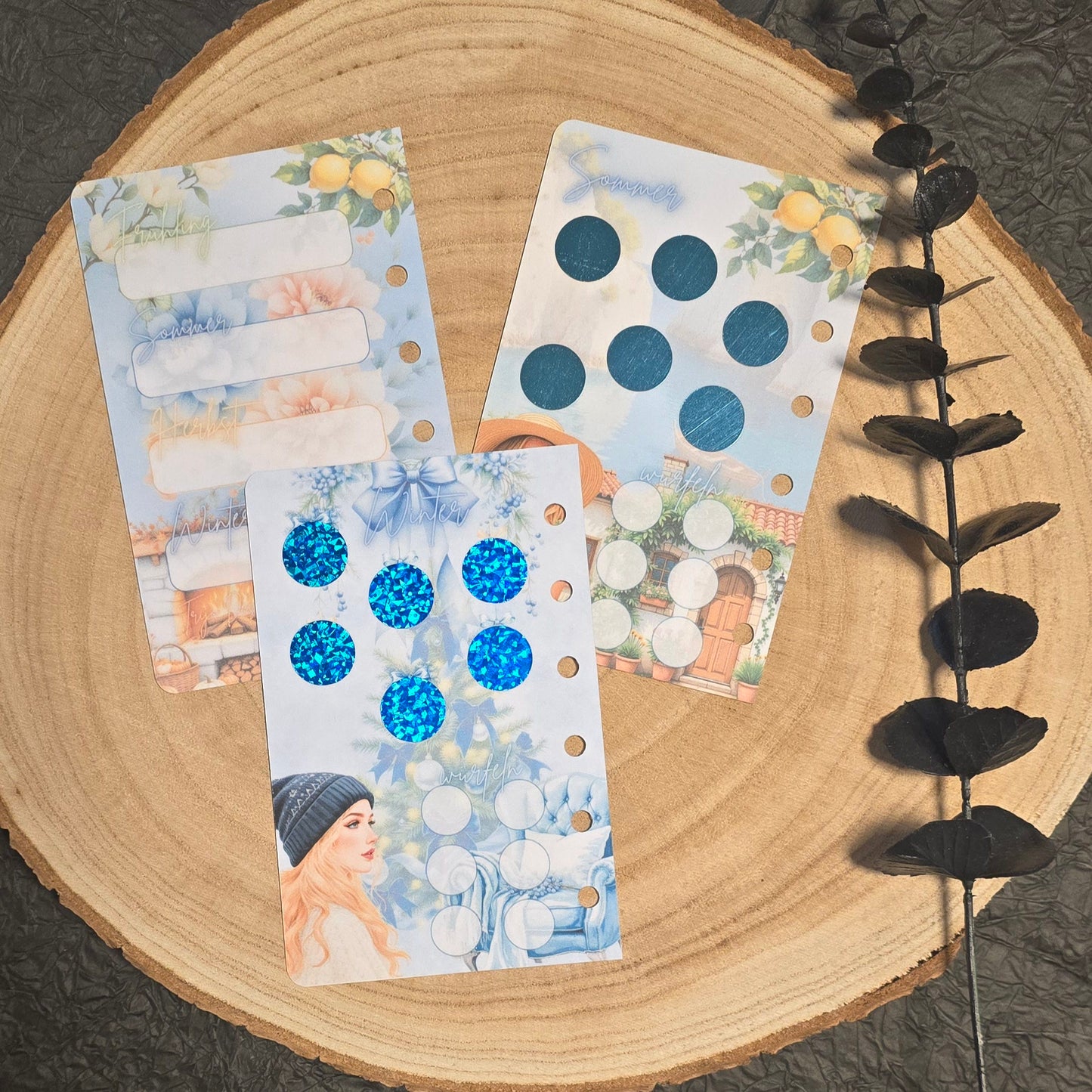Four Seasons Jahreszeiten Sparchallenge-Set A7