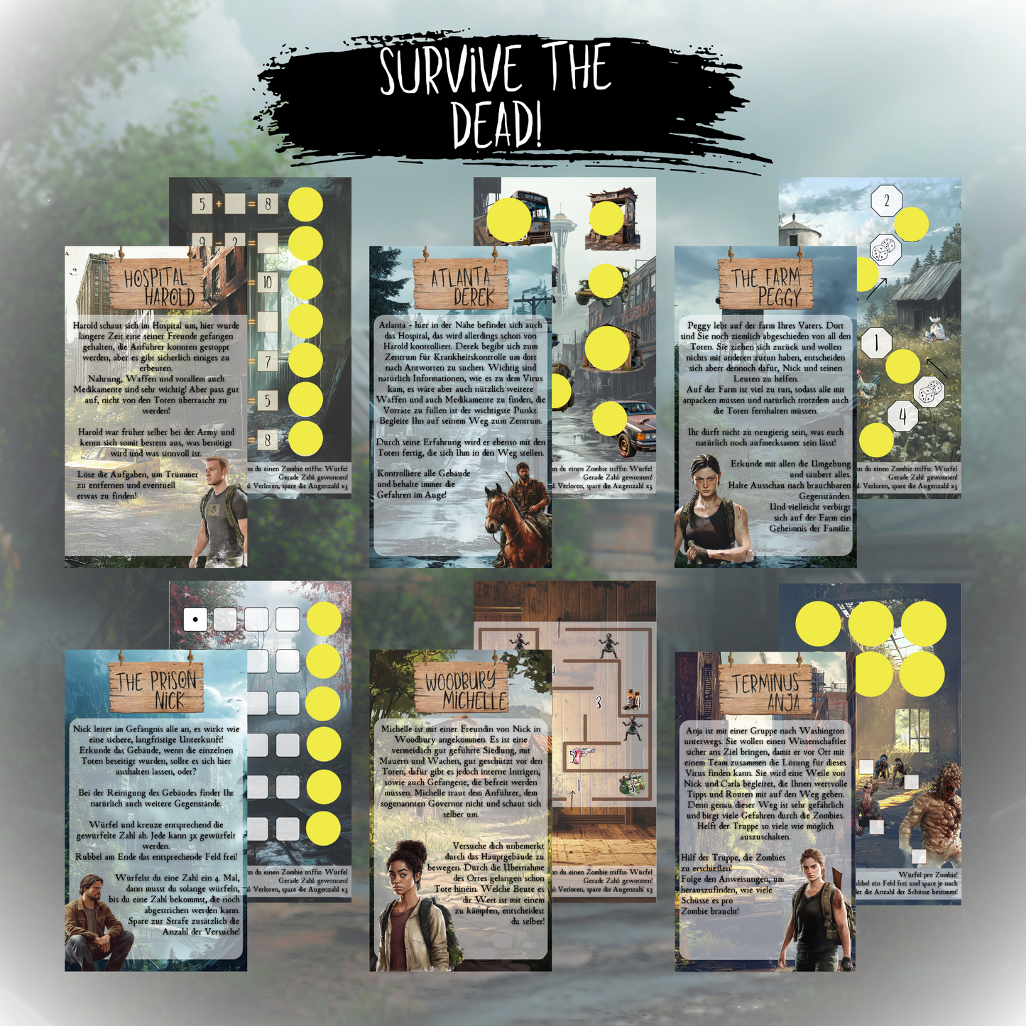 Survive the Dead Spar-Set A6