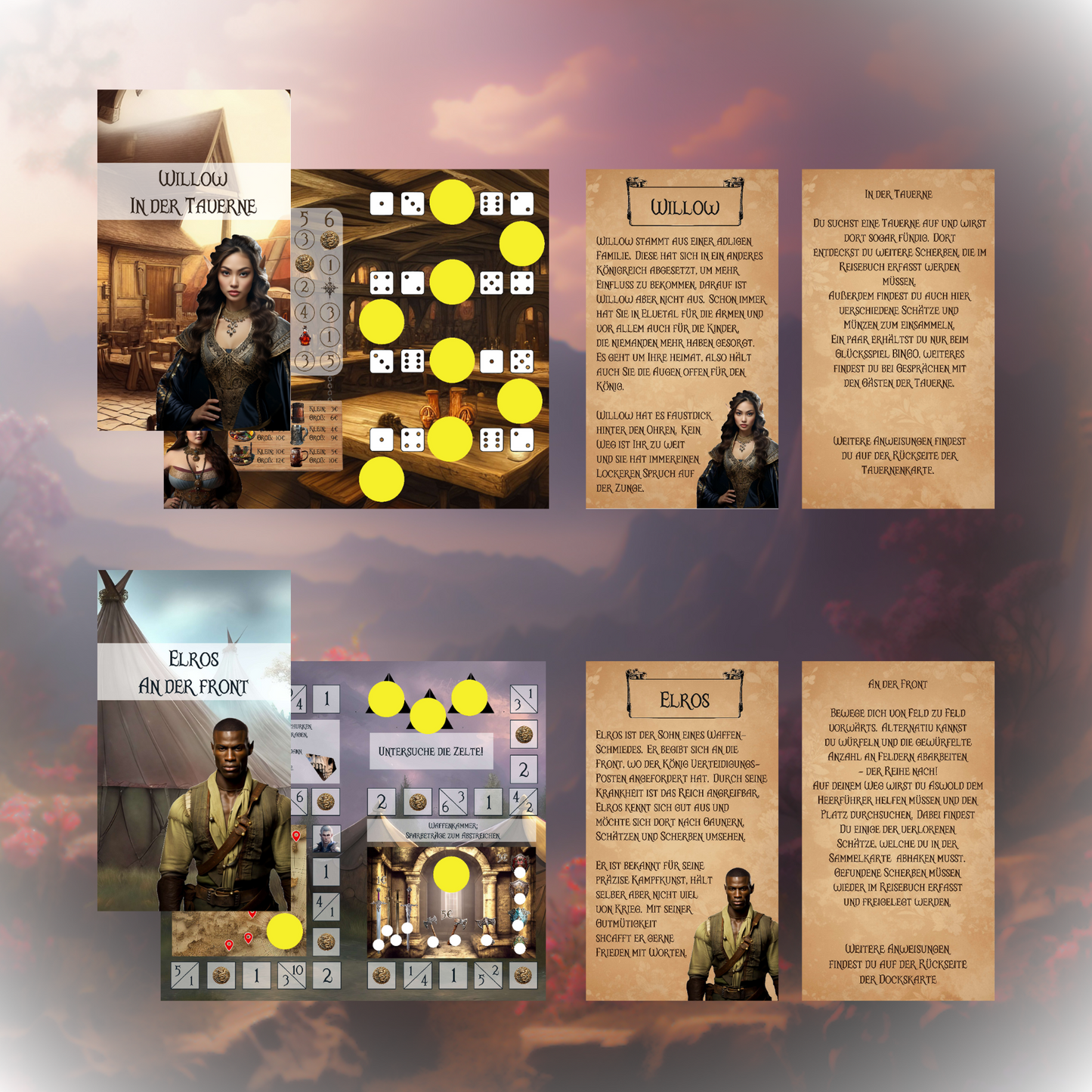 Challengers in Elvetal Spielset A6