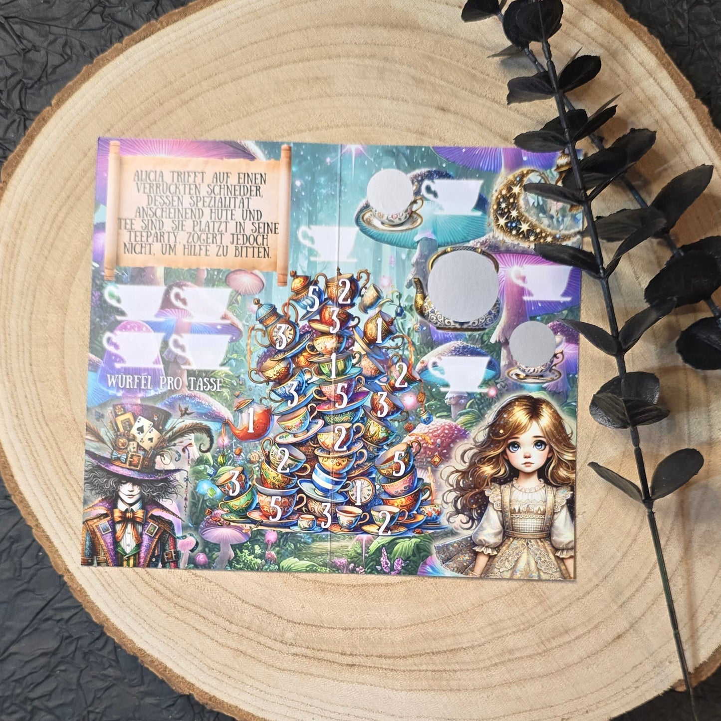 Wonderland Teil 2 Klappkarte A6