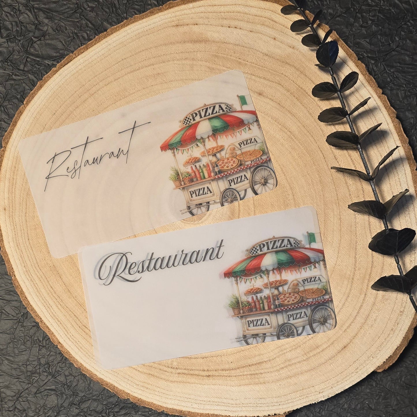 Dashboard Transparent RESTAURANT A6
