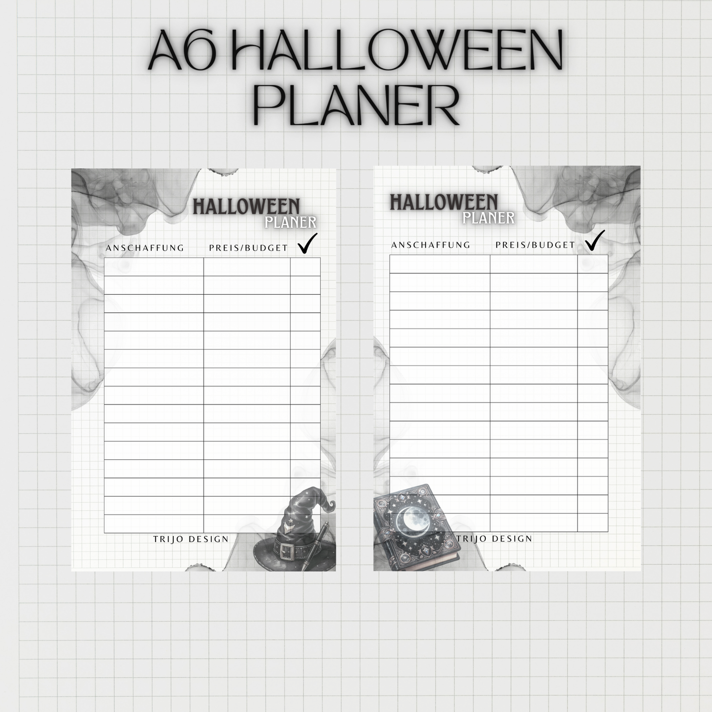 Halloween Planer A6