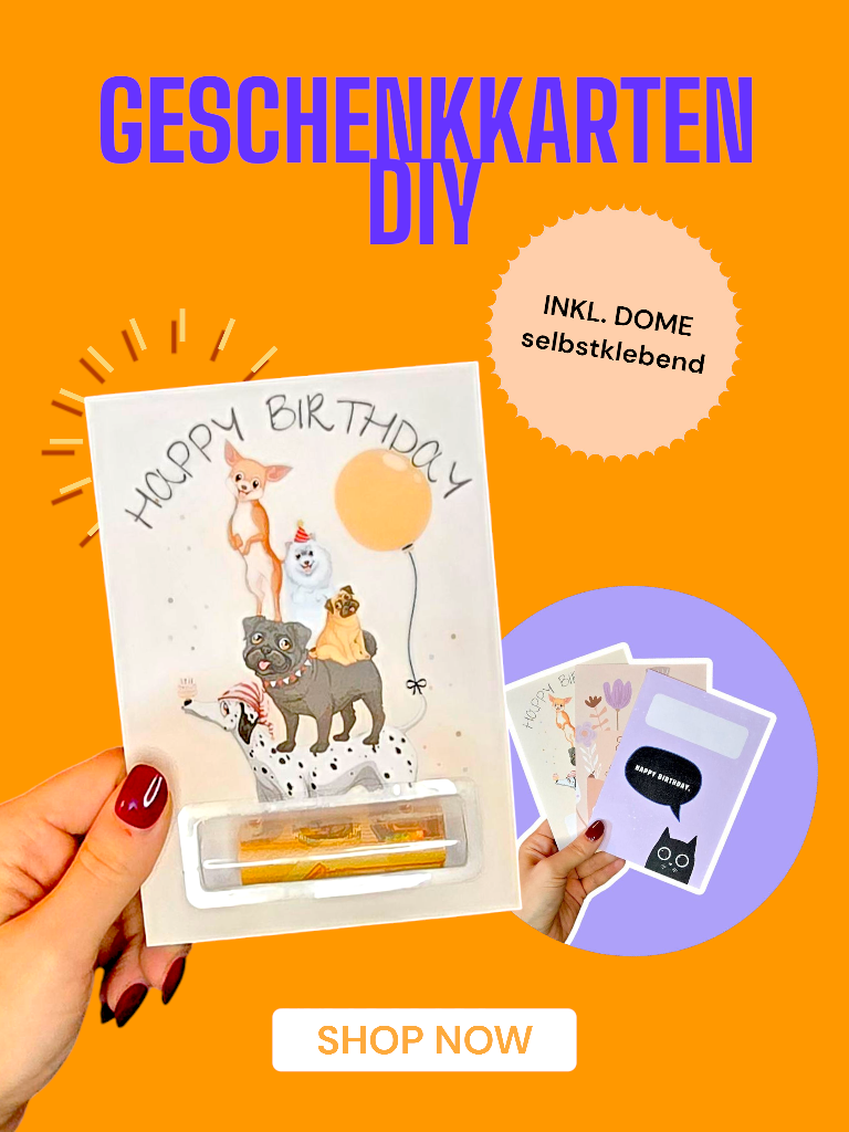 Geld-Geschenkkarten Geburtstag