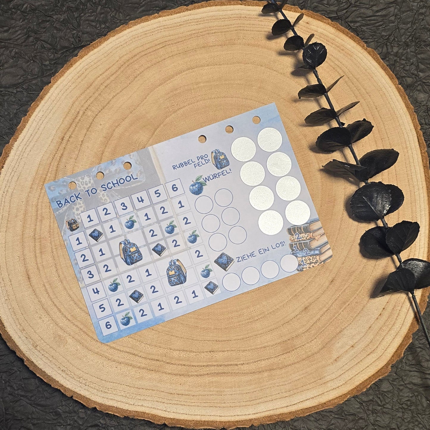 Back to School Bingo A6