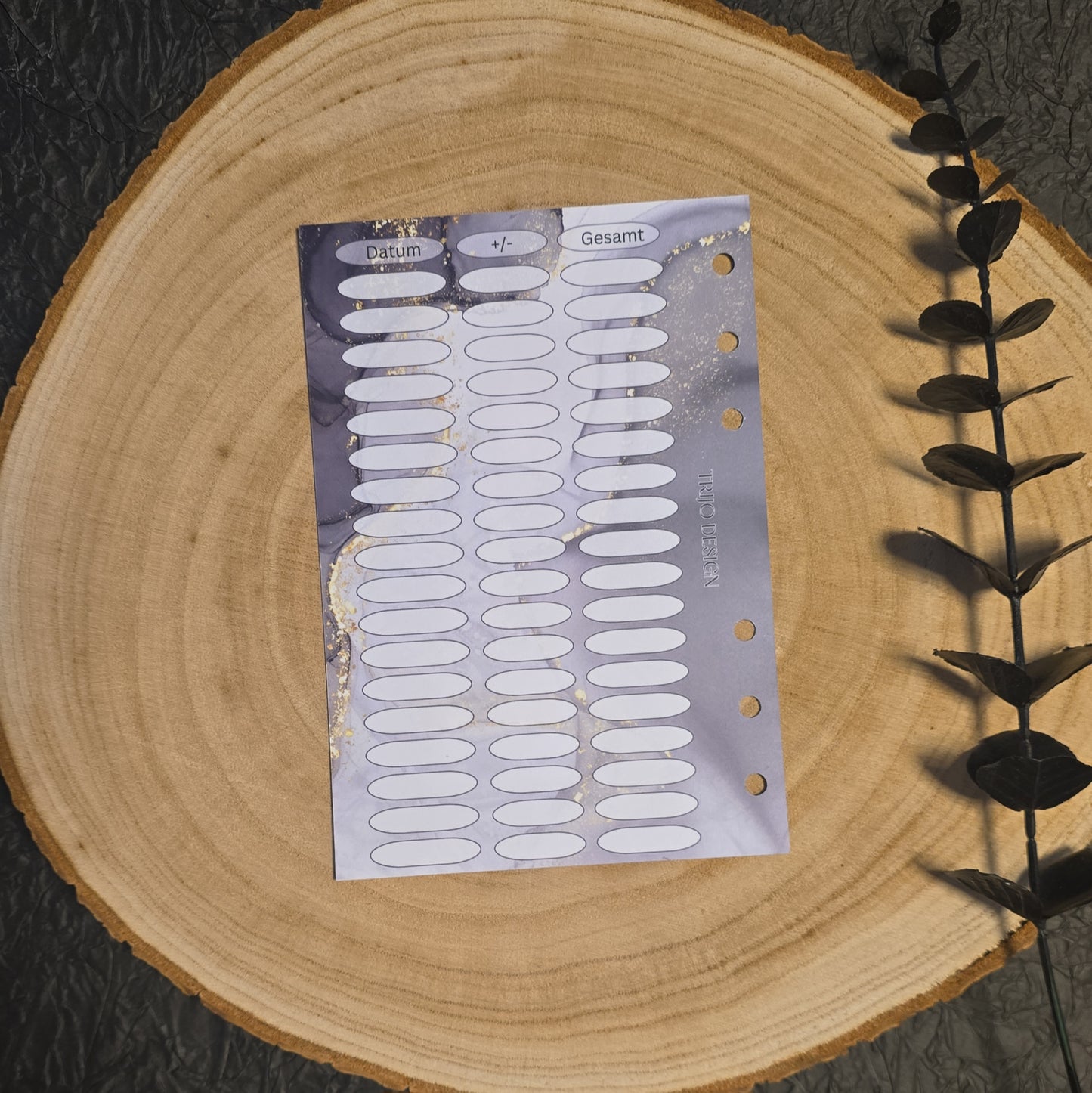 Planner Girl Sparchallenge A6