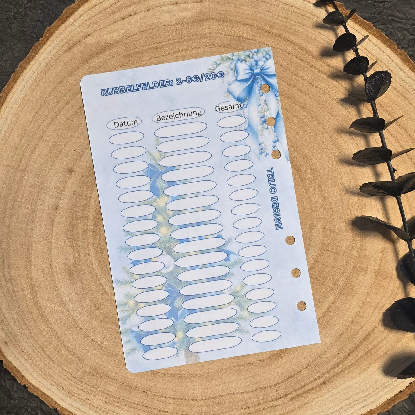Jahreszeiten Rubbelchallenges A6