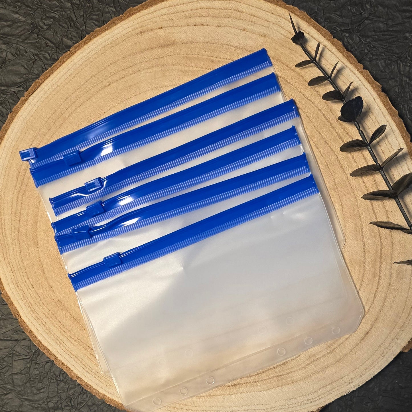 Hülle Farbig blau A6