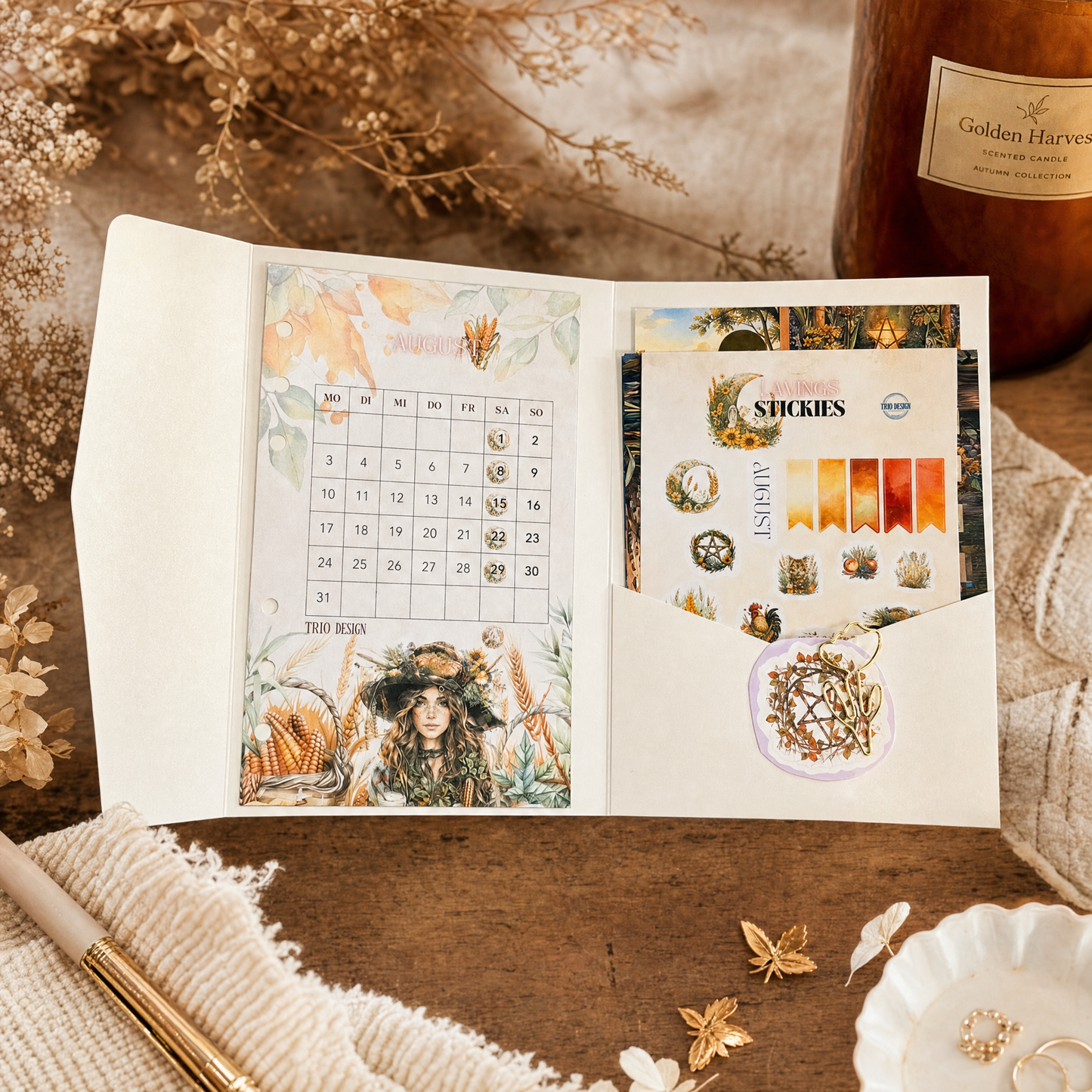 Happy Savings Mail A6 Spar-Set AUGUST