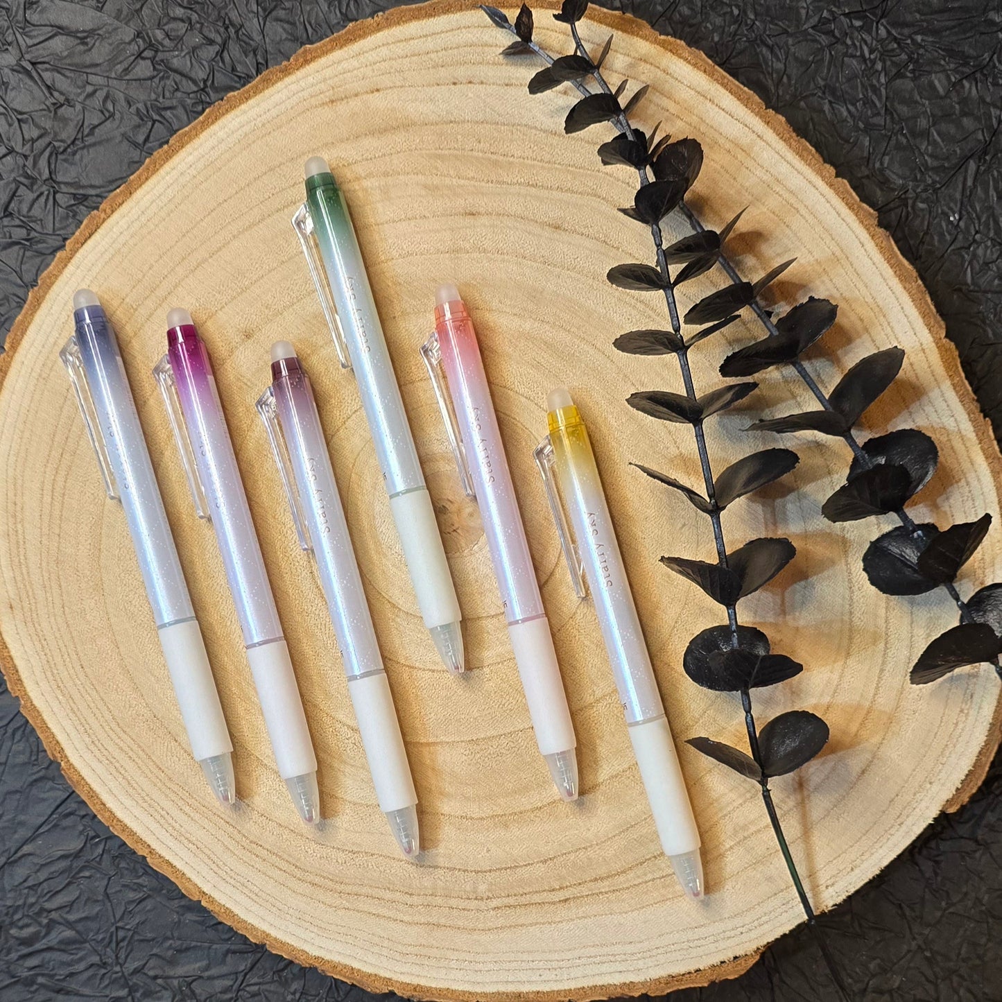 Radierbare Gelstifte Glitzer