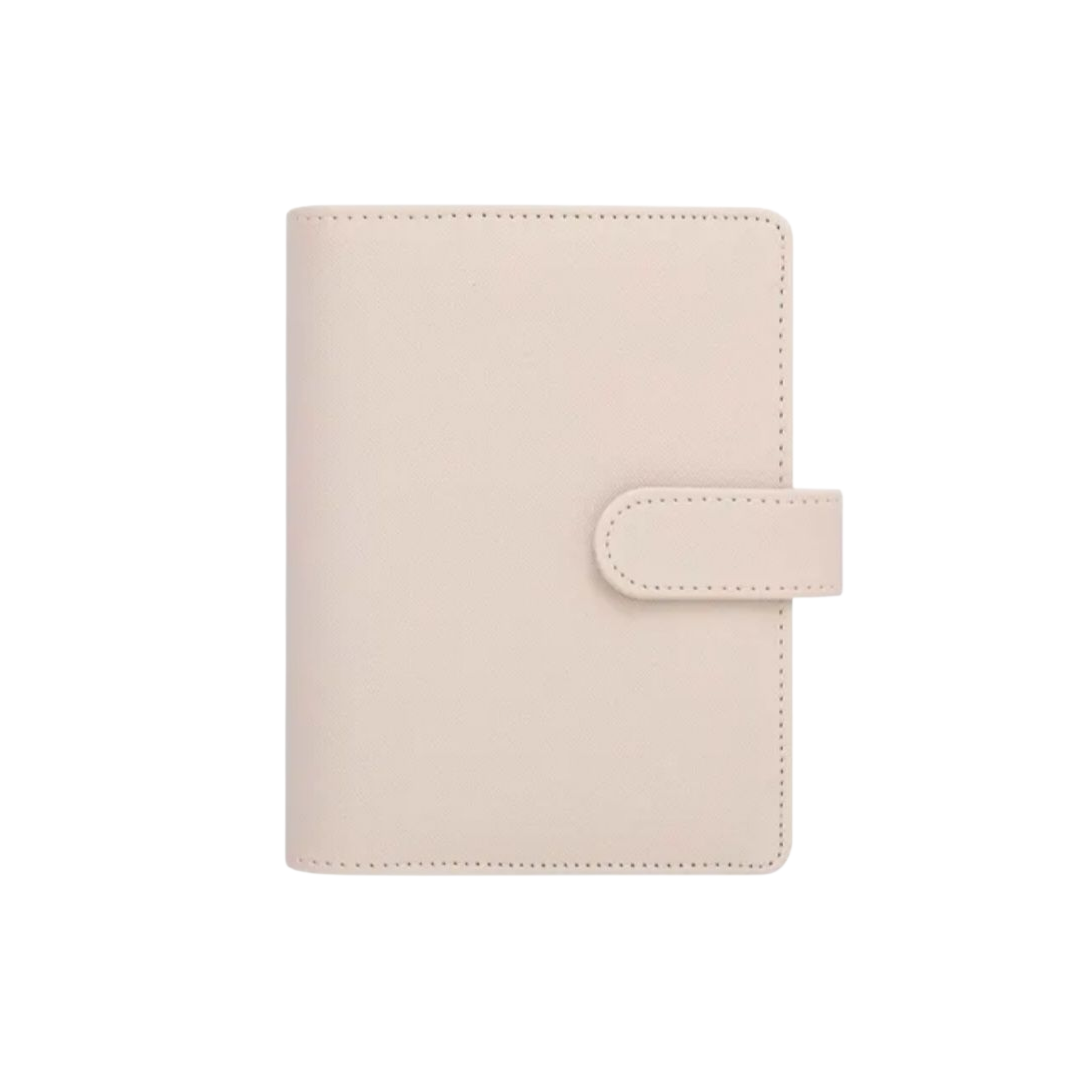 Ringbuch Saffiano A6 Tri(j)o