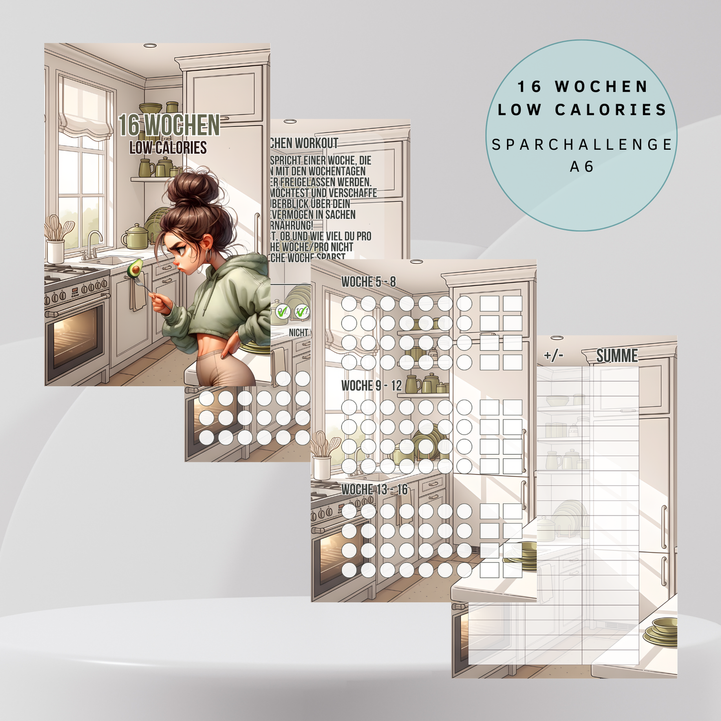 16 Wochen Low Calories A6