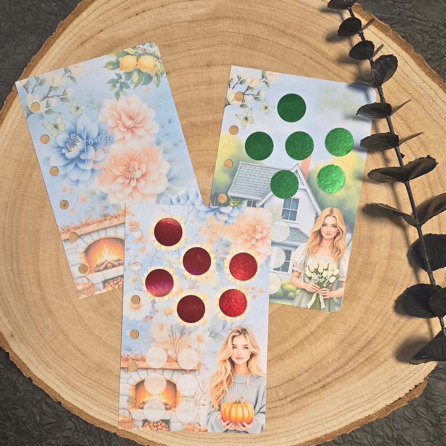 Four Seasons Jahreszeiten Sparchallenge-Set A7