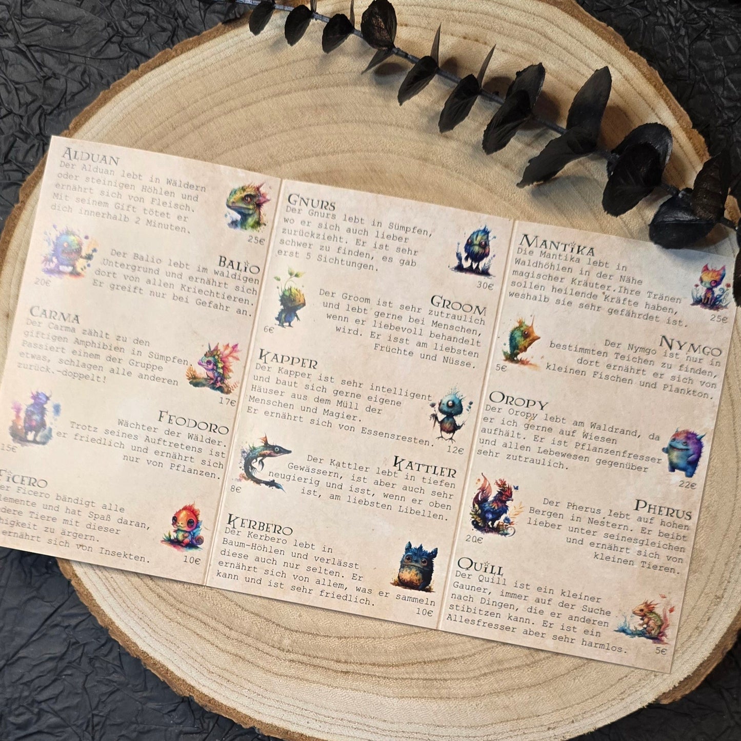 Magische Tierwesen 1 - Im Wald A6