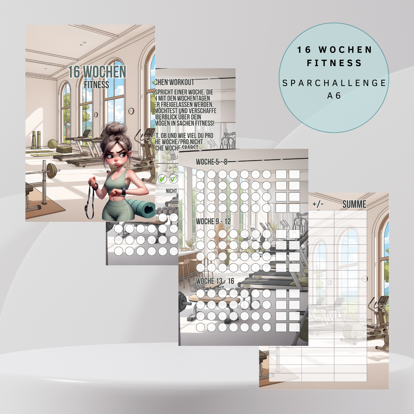 16 Wochen Fitness A6