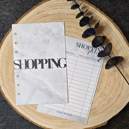 Shopping Planer A6