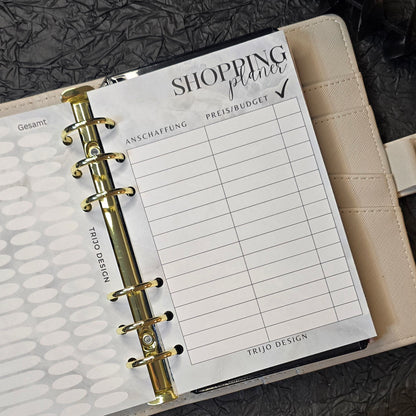 Shopping Planer A6