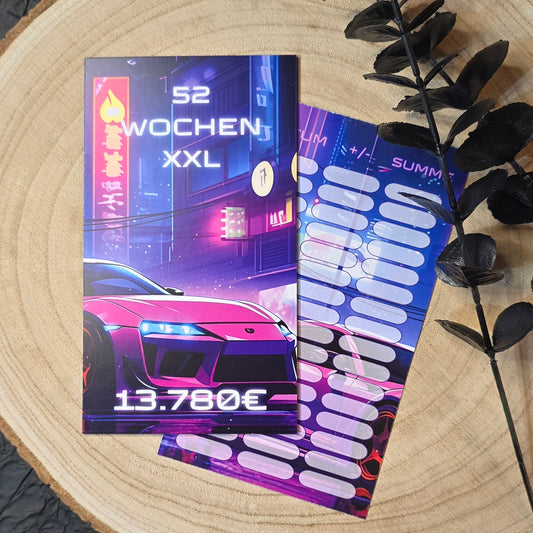 52 Wochen XXL Klappkarte A6
