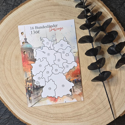 16 Bundesländer Sparchallenge A6