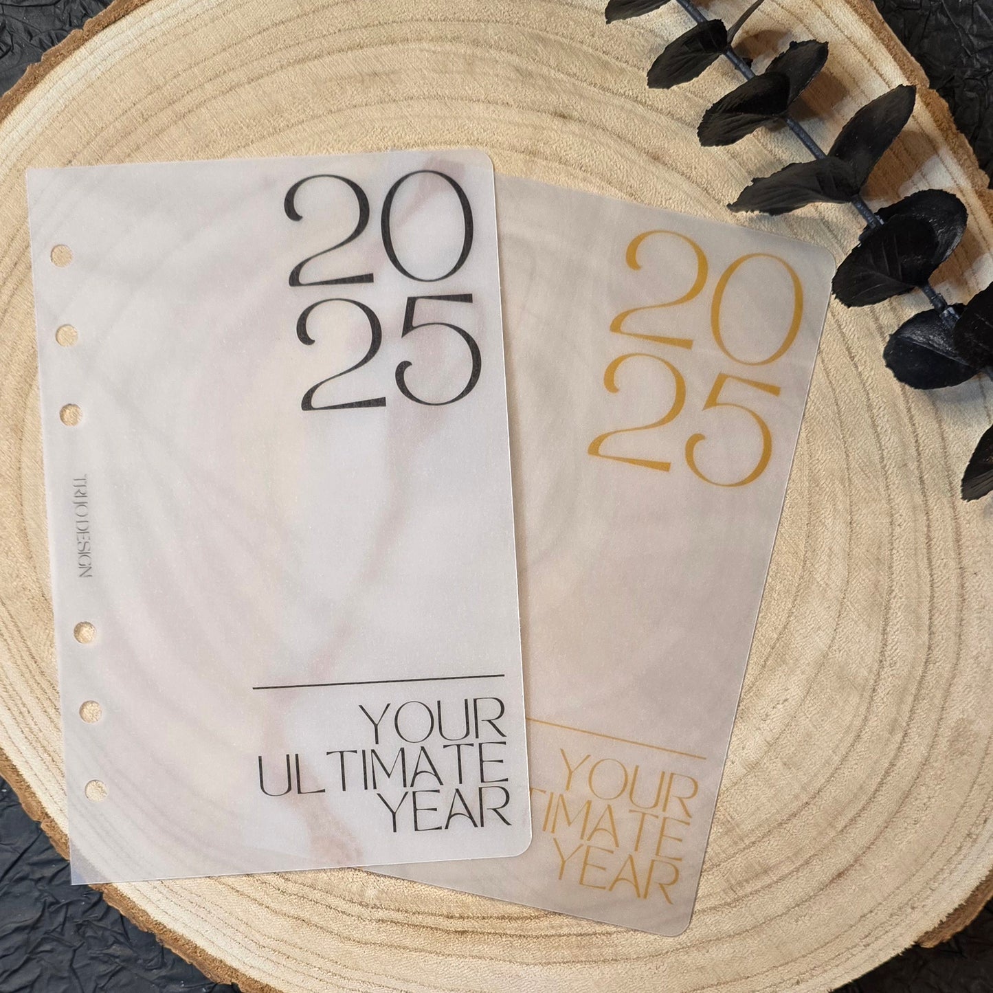 Trennblatt 2025 Transparent A6