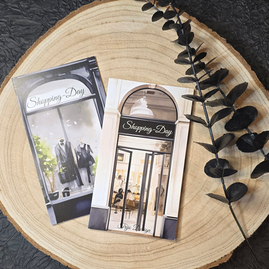 Shopping Day Klappkarte A6