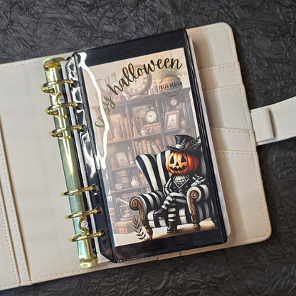 Cozy Halloween Klappkarte A6