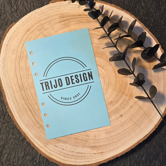 Trennblatt Trijo Design A6