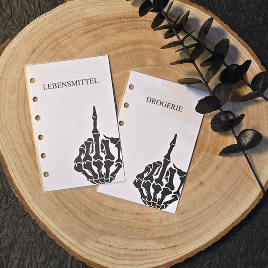 A7 Umschläge/Dashboard "Scheiss Finanzen"