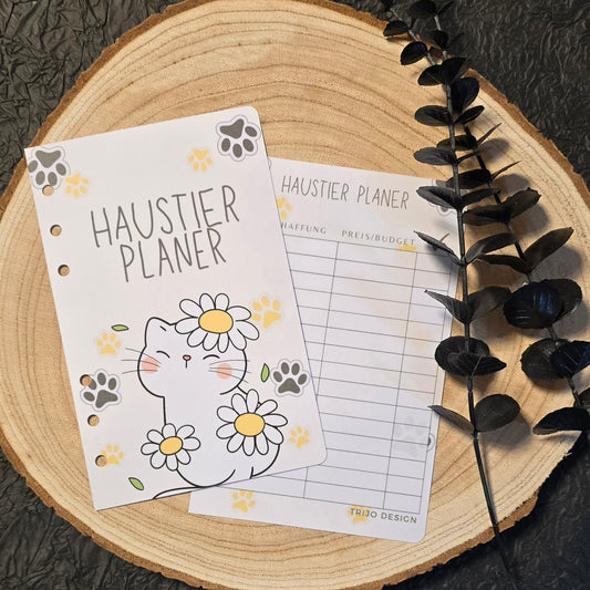 Haustier Planer - Katze A6