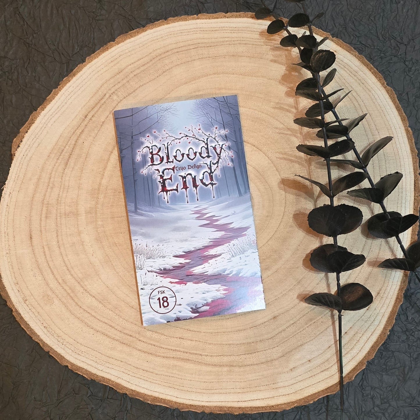 Bloody End Klappkarte A6