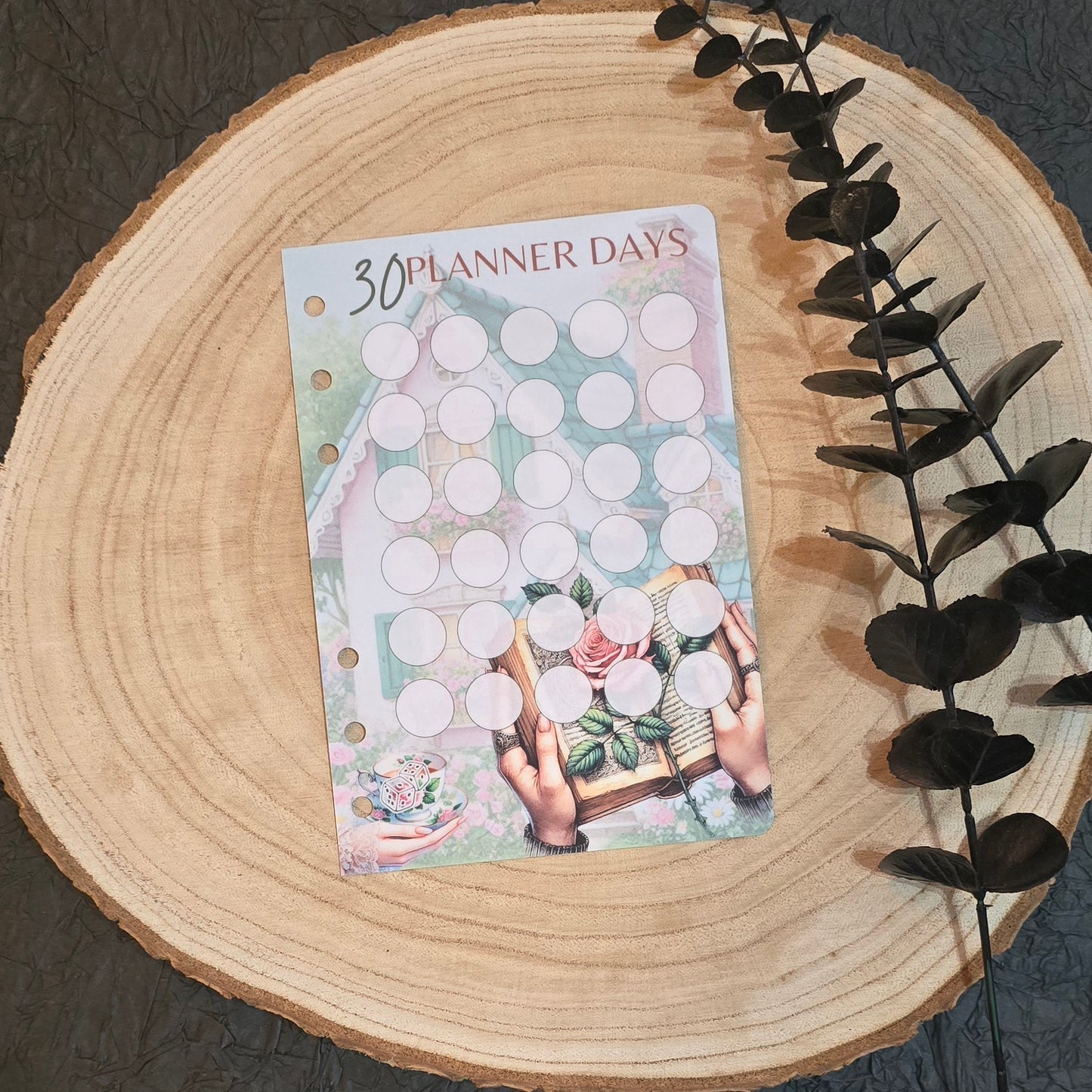 30 Planner Days A6 Rubbelchallenge