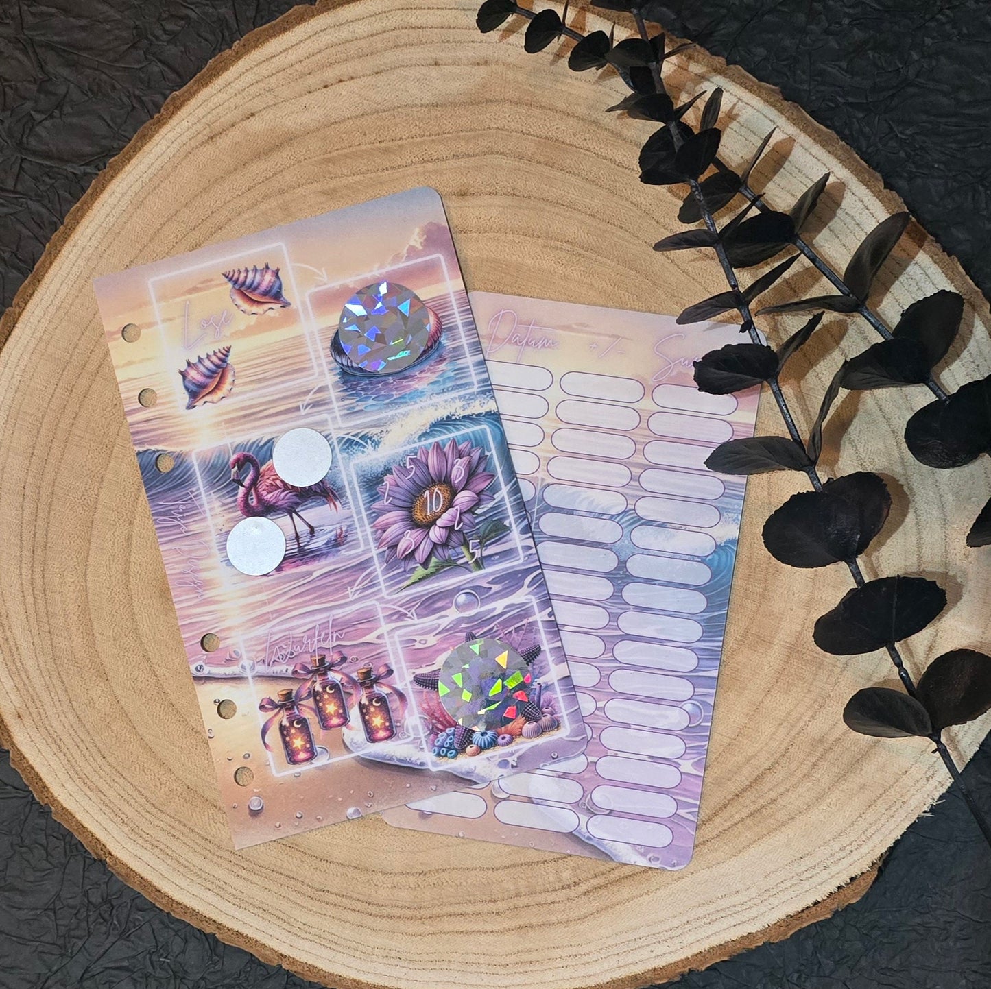 Lila Sommer Mini-Jahreschallenge A6