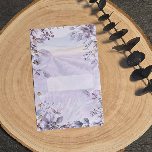 Trennblatt "Lavendel" A6