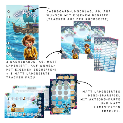Dreamland Binder-Set KIDS A6
