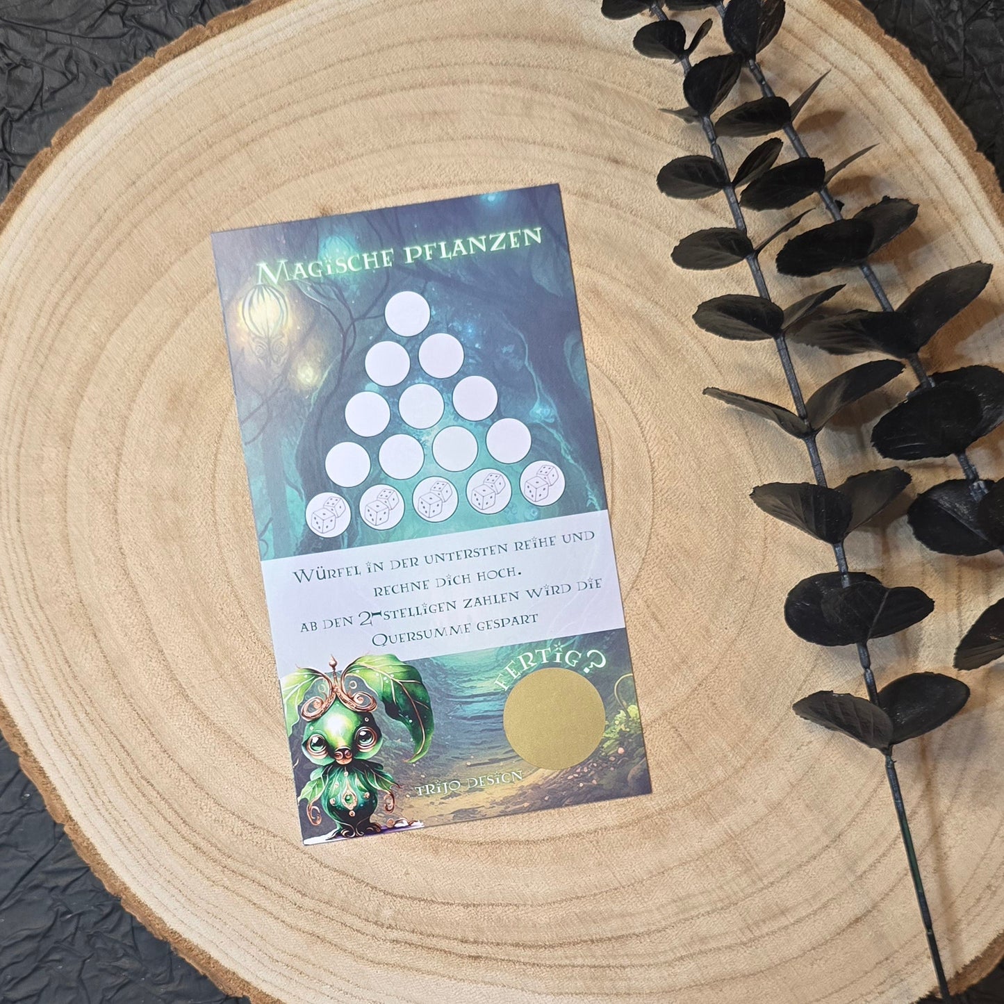 Magische Pflanzen Sparchallenge A6