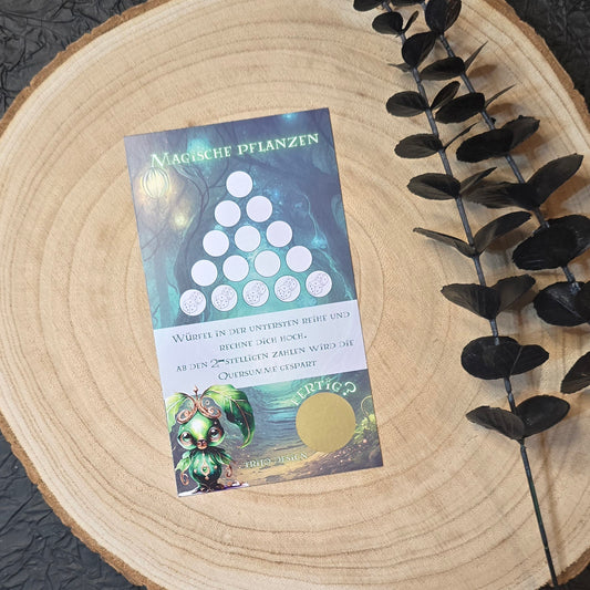 Magische Pflanzen Sparchallenge A6