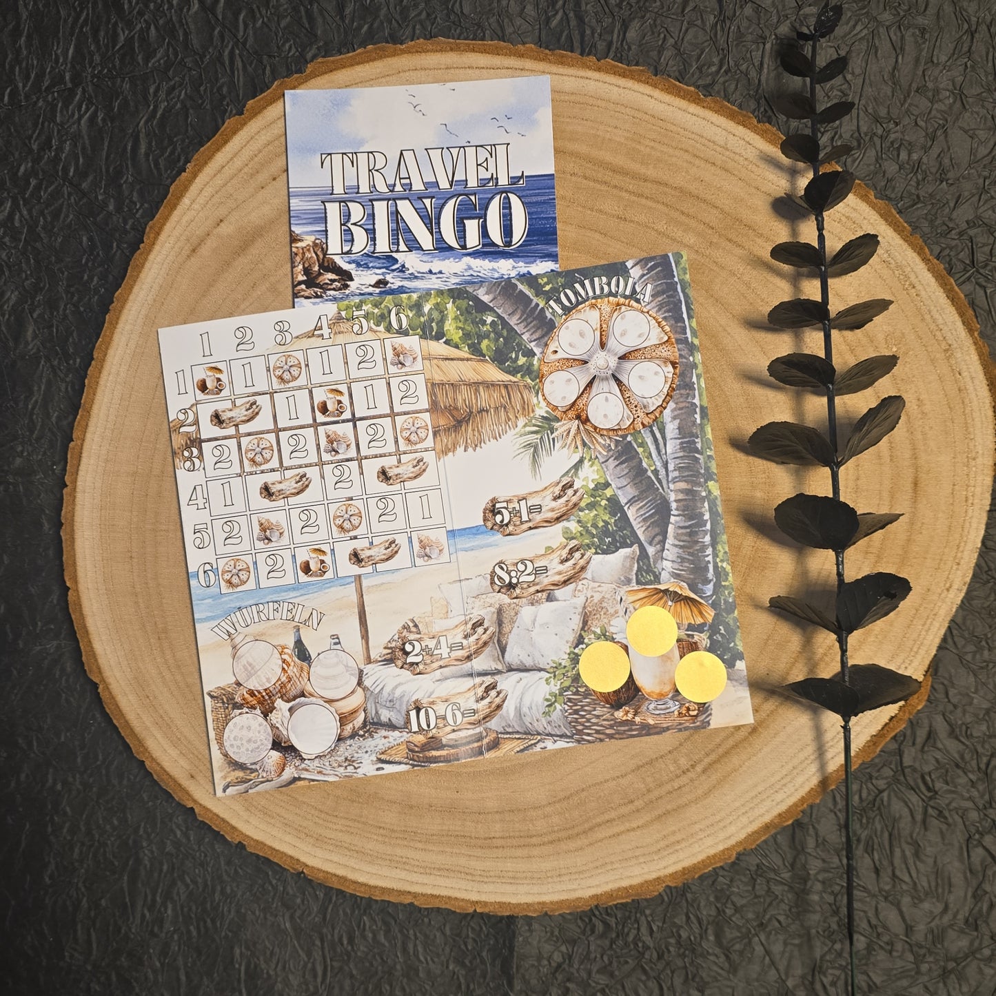 Travel Bingo 2er Klappkarte