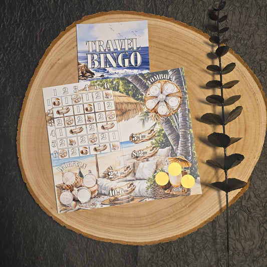 Travel Bingo 2er Klappkarte