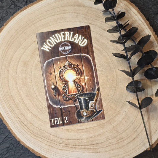 Wonderland Teil 2 Klappkarte A6