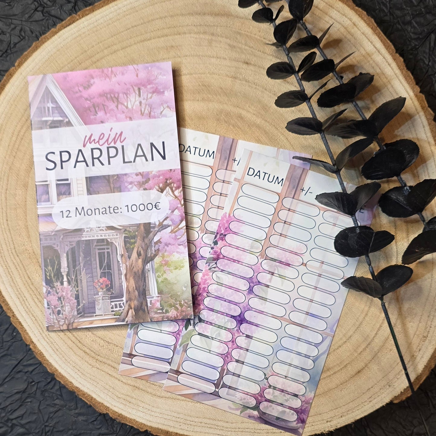 Sparplan 1000€ A6 Lila