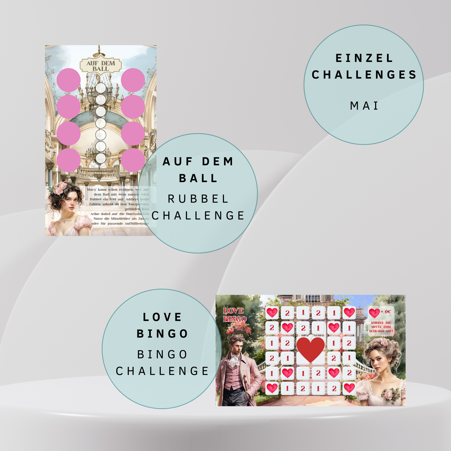Einzelchallenges Happy Savings Mails