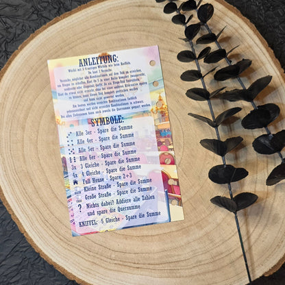 Kniffelbingo Sparchallenge A6