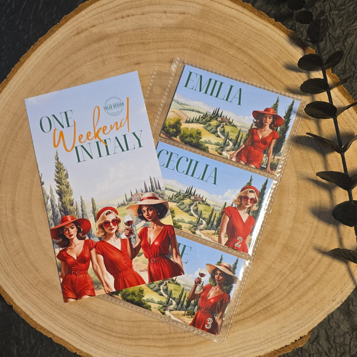 One Weekend in Italy Sparset A6