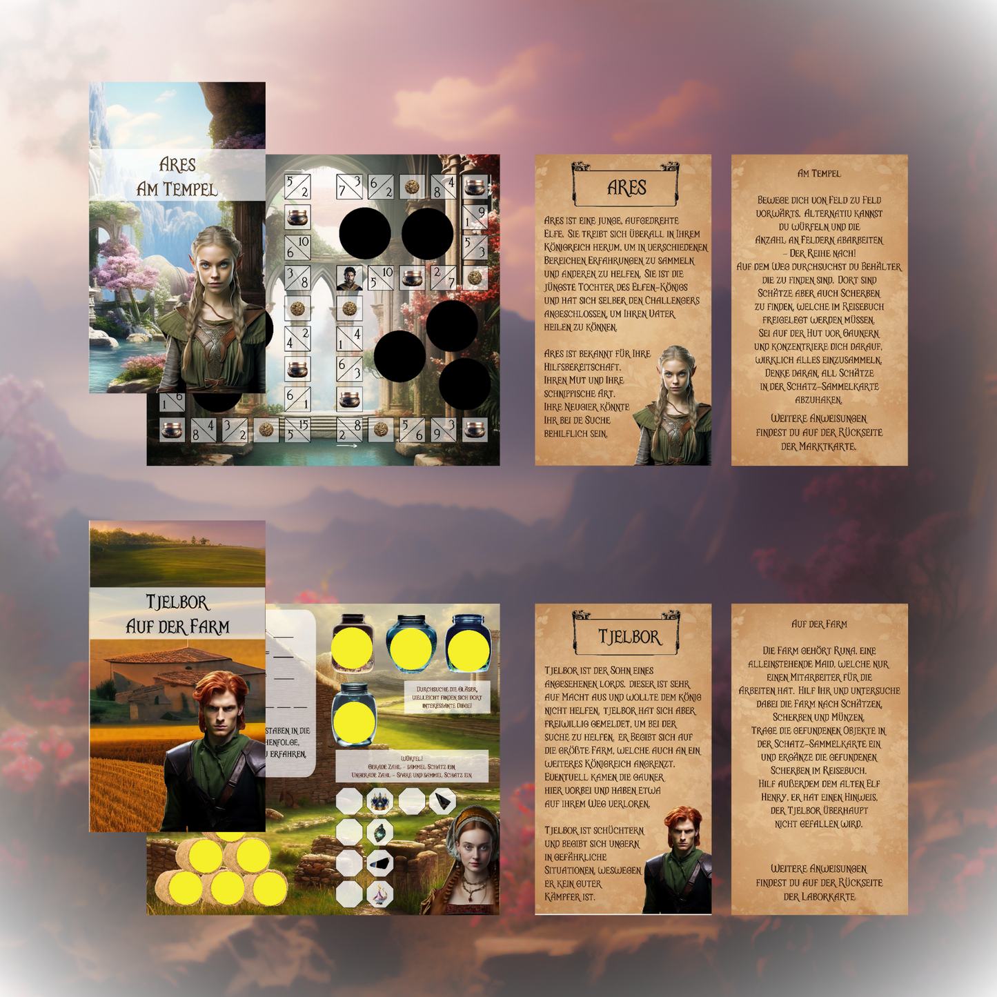 Challengers in Elvetal Spielset A6