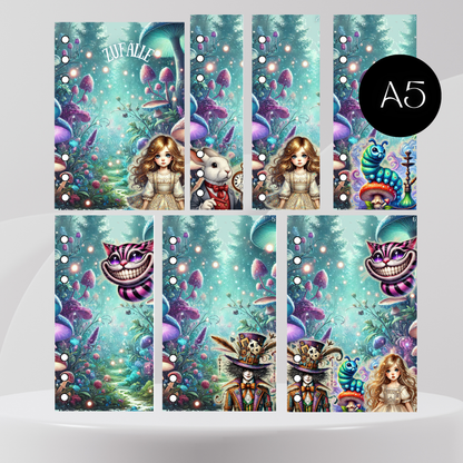 6er Set Register A5 Versch. Varianten Zufälle